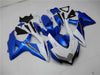 NT Europe Aftermarket Injection ABS Plastic Fairing Fit for Suzuki GSXR 600/750 2008-2010 White Blue