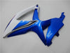 NT Europe Aftermarket Injection ABS Plastic Fairing Fit for Suzuki GSXR 600/750 2008-2010 White Blue