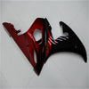 NT Europe Aftermarket Injection ABS Plastic Fairing Fit for Yamaha YZF R6 2003-2005 Black Red N002