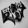 NT Europe Aftermarket Injection ABS Plastic Fairing Fit for Yamaha YZF R6 2003-2005 Glossy Matte Black N006