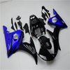 NT Europe Aftermarket ABS Plastic Injection Fairing Kit Fit for Yamaha YZF R6 2003-2005 Blue Black