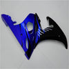 NT Europe Aftermarket ABS Plastic Injection Fairing Kit Fit for Yamaha YZF R6 2003-2005 Blue Black