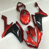 NT Europe Aftermarket Injection ABS Plastic Fairing Fit for Yamaha YZF R1 2007-2008 Matte Black Red