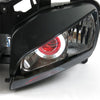 Front Motorcycle Headlight Red Angel Eye Fit Honda 2004-2007 CBR1000RR