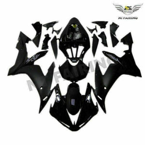 NT Europe Aftermarket Injection ABS Plastic Fairing Fit for Yamaha YZF R1 2004-2006 Glossy Matte Black